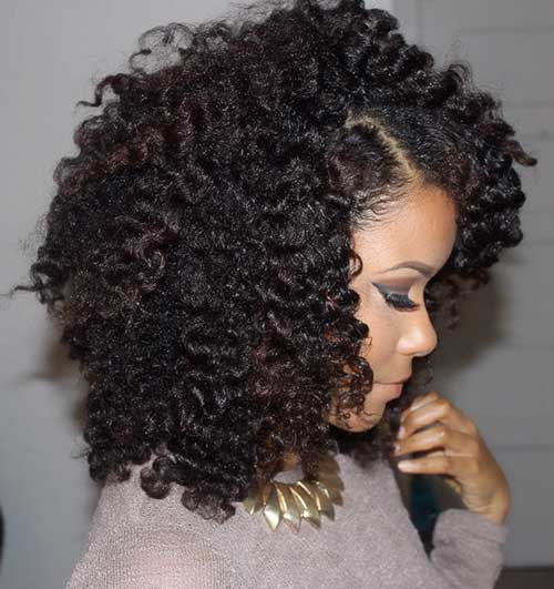 Short Natural Black Women Hairstyles