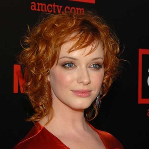 Best Celebrities with Short Curly Hairstyles