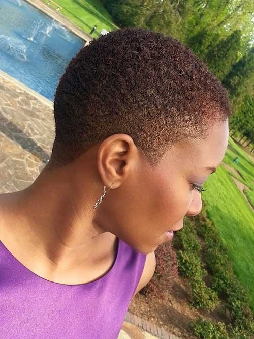 Best Natural Extremely Short Hair Styles