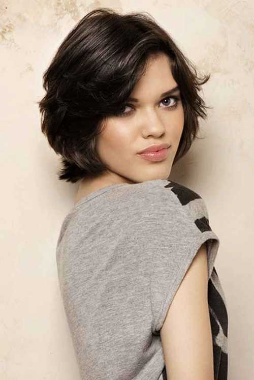 Messy Layered Short Hairstyles 2014