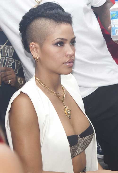 Shaved Natural Mohawk Hair Styles