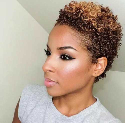 Short Natural Afro Hairstyles for Women