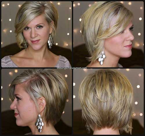 Short Asymmetrical Haircut for Women