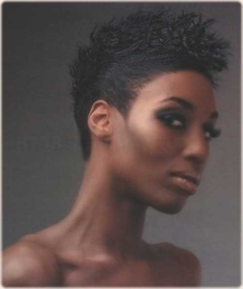 Cool Side Mohawk Hairstyles for Black Women