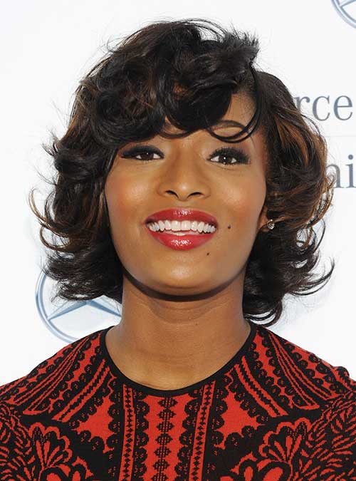 Toccara Jones Curly Short Hairstyles