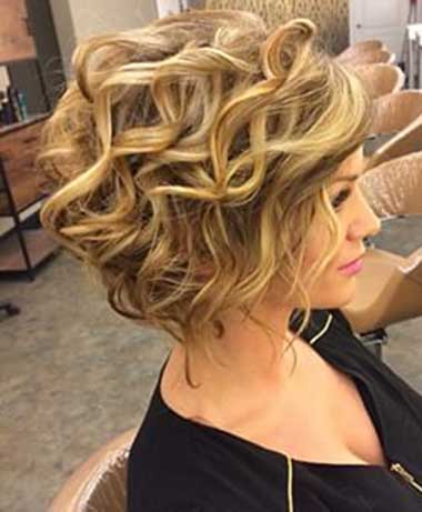 Short Wavy Curly Hairstyles