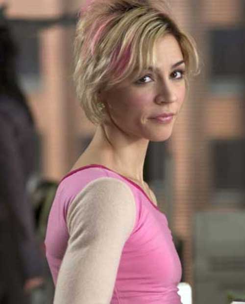 Blonde and Pink Short Hairstyles