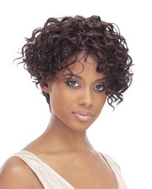 Curly Weave Short Bob Hairstyles