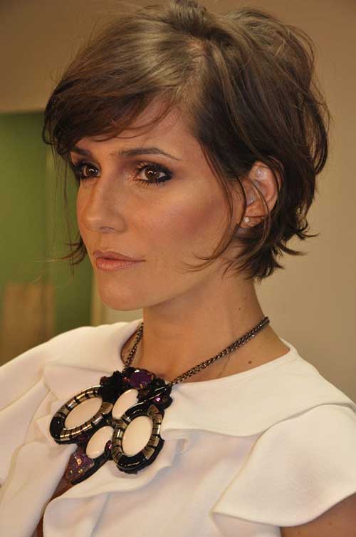 Cutest Short Layered Brown Hairstyles
