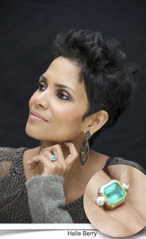 Halle Berry Pixie Haircut Pictures