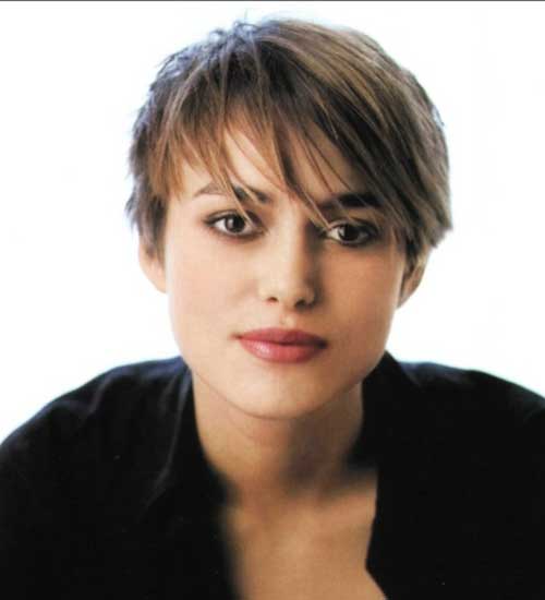 Keira Knightley Cute Pixie Hairstyle