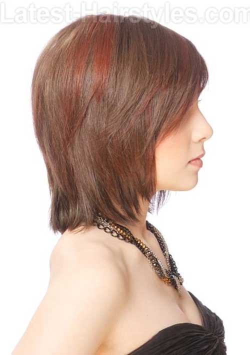 Layered Bob for Fine Straight Hairstyles