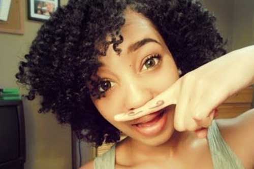Short Black Curly Weave Styles