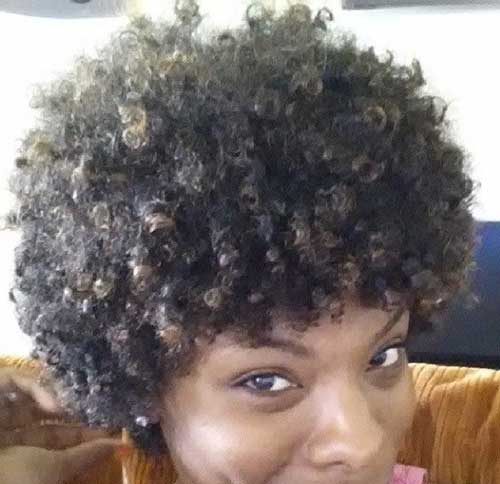 Short Haircut for Afro Hairstyles