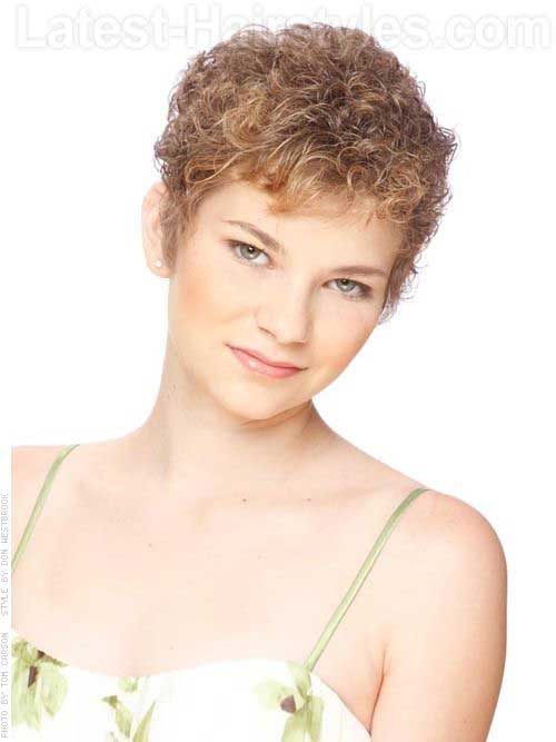 Very Short Curly Hairstyles-16