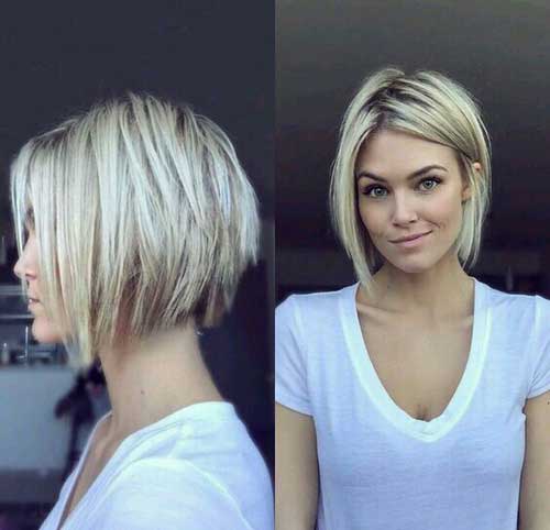 Short Hair for Round Faces