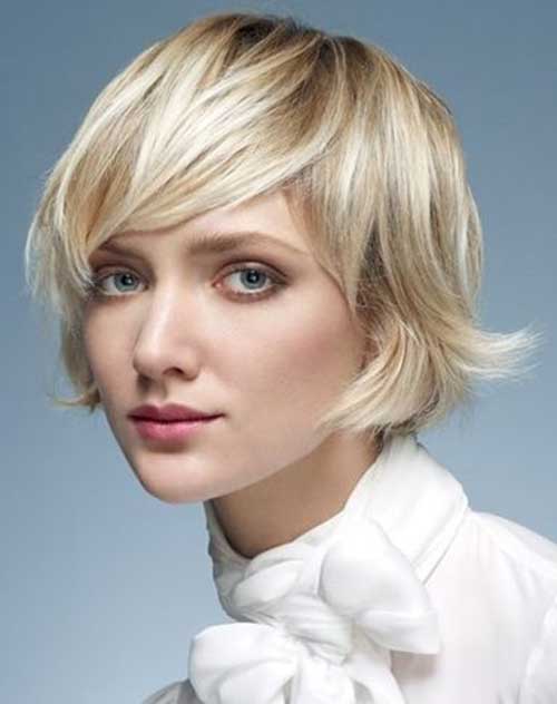 Short Hair for Round Faces-17