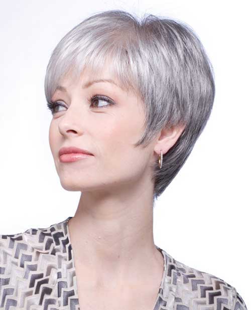 14 Short Hairstyles For Gray Hair