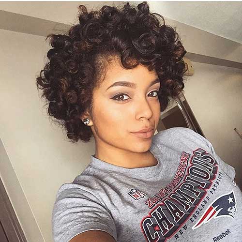 Best Cute Natural Hairstyles For Short Hair