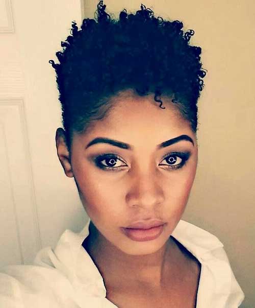 Cute Short Pixie Natural Hairstyles