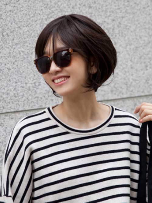 French Bob Cut for Short Hairstyles