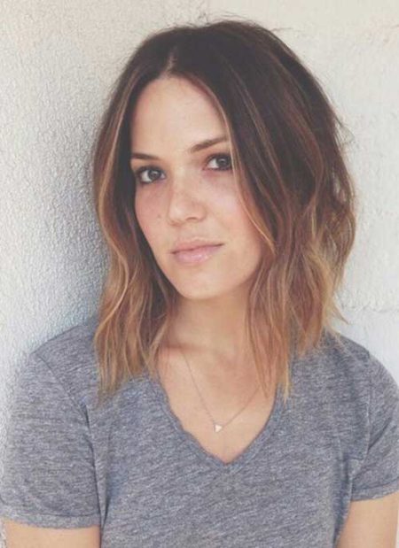Long Inverted Bob Ombre Hair