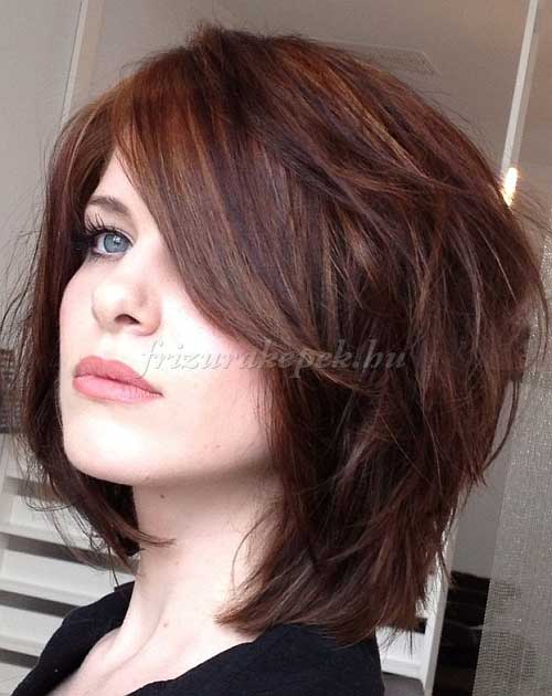 Best Thick Layered Short Hair
