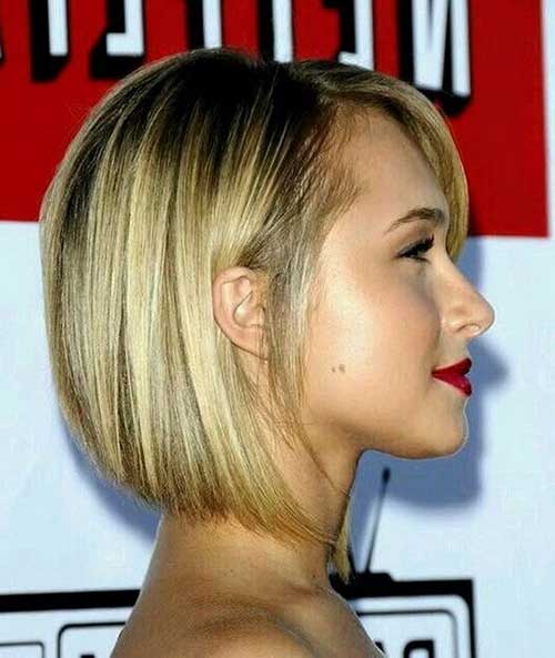 Hayden Panettiere Bob Hairstyle Side View
