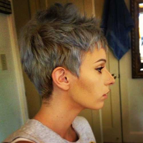 Short Hairstyles for Grey Hair