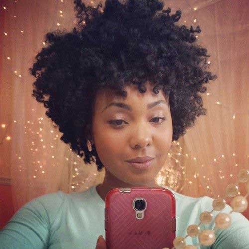 Short Curly Hairstyles for Black Women-15