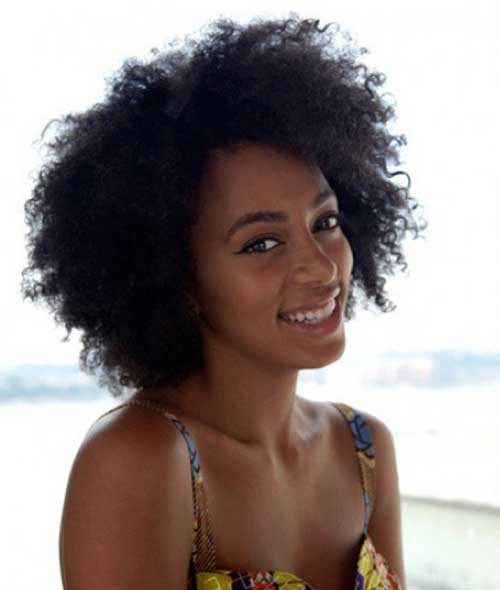 Short Curly Hairstyles for Black Women-17