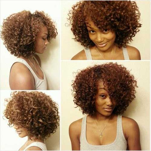 Hairstyles for Short Natural Hair-7