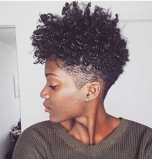 Short Curly Hairstyles for Black Women-7
