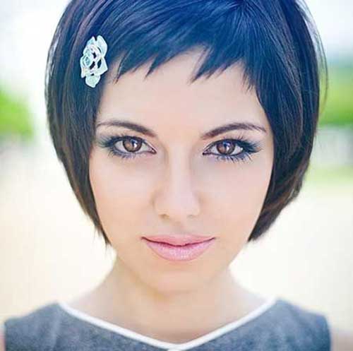 Bob Hair Cuts with Bangs for Girl