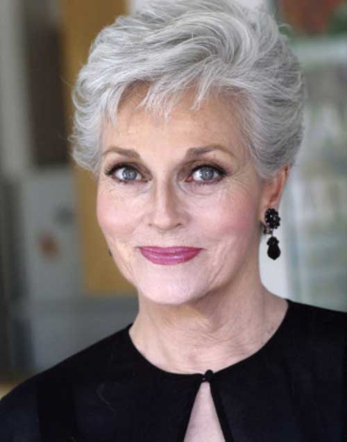 Classy Pixie Haircuts For Older Ladies