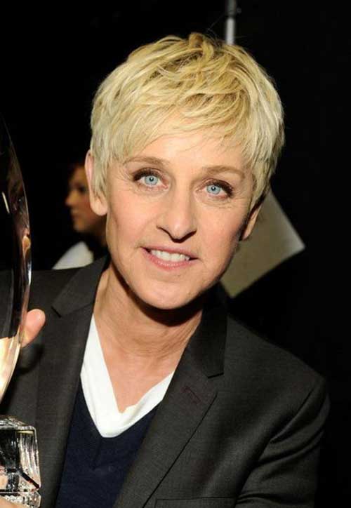 Ellen Pixie Haircuts for Over 50
