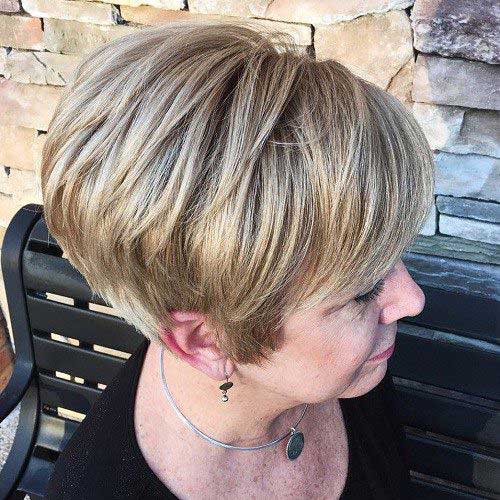 Short Haircuts for Older Ladies
