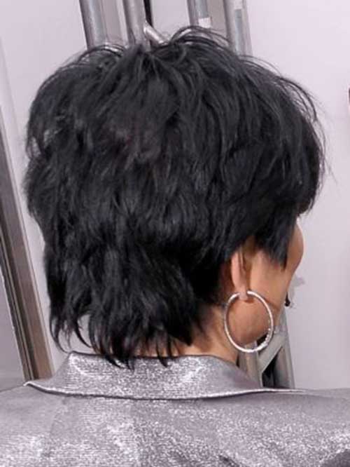 Short Hair Back View for Women Over 50