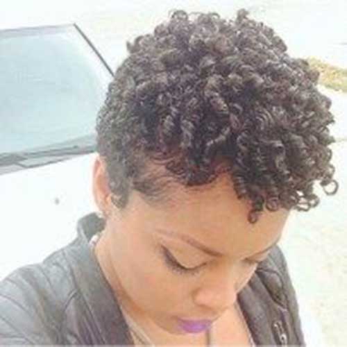 Super Short Curly Weave Hairstyles