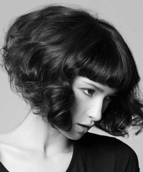 Latest Curly Short Hairstyles 2015-11