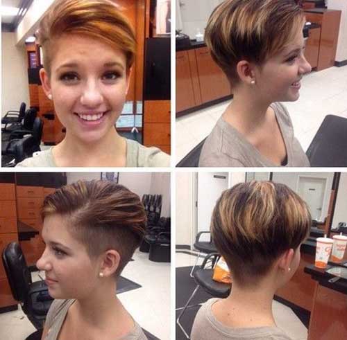 Trendy Hairstyles for Short Hair-13