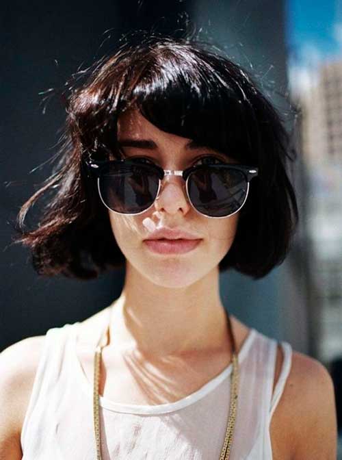 Short Blunt Hairstyle