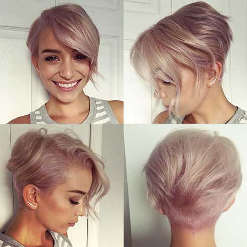 Chic Short Hair Ideas for Round Faces