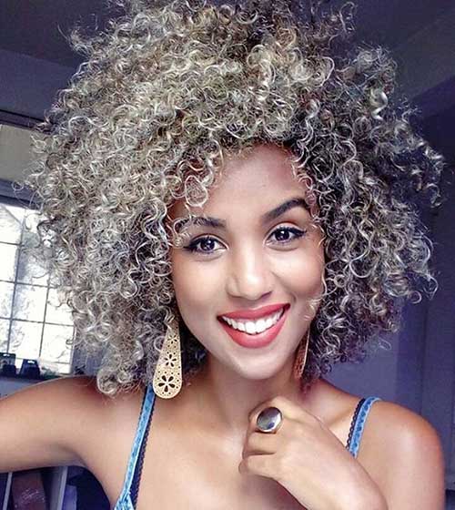 Short Natural Curly Hairstyle