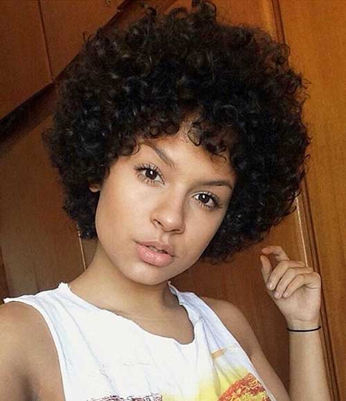 Short Natural Curly Hairstyles 2017 - 13