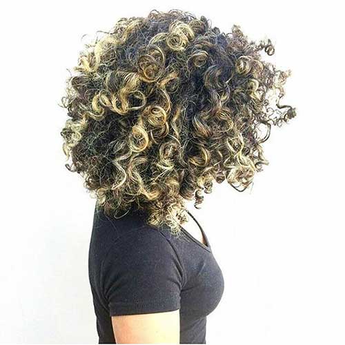 Short Natural Curly Hairstyles 2017 - 24