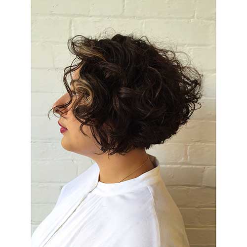New Short Curly Hairstyles for Women - 6
