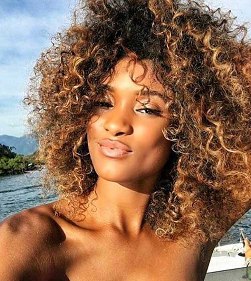 Short Natural Curly Hairstyles 2017 - 8