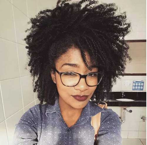 Short Curly Afro Hair