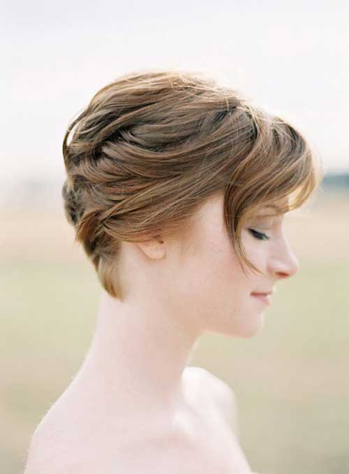 Get Ready with Your Short Hair for Wedding